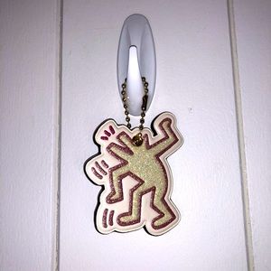 Coach purse charm